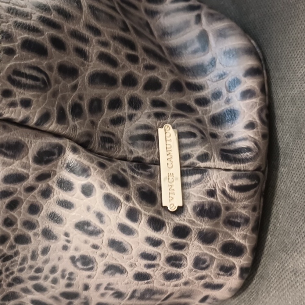Vince Camuto Jackie Croc Satchel - Picture 7 of 13